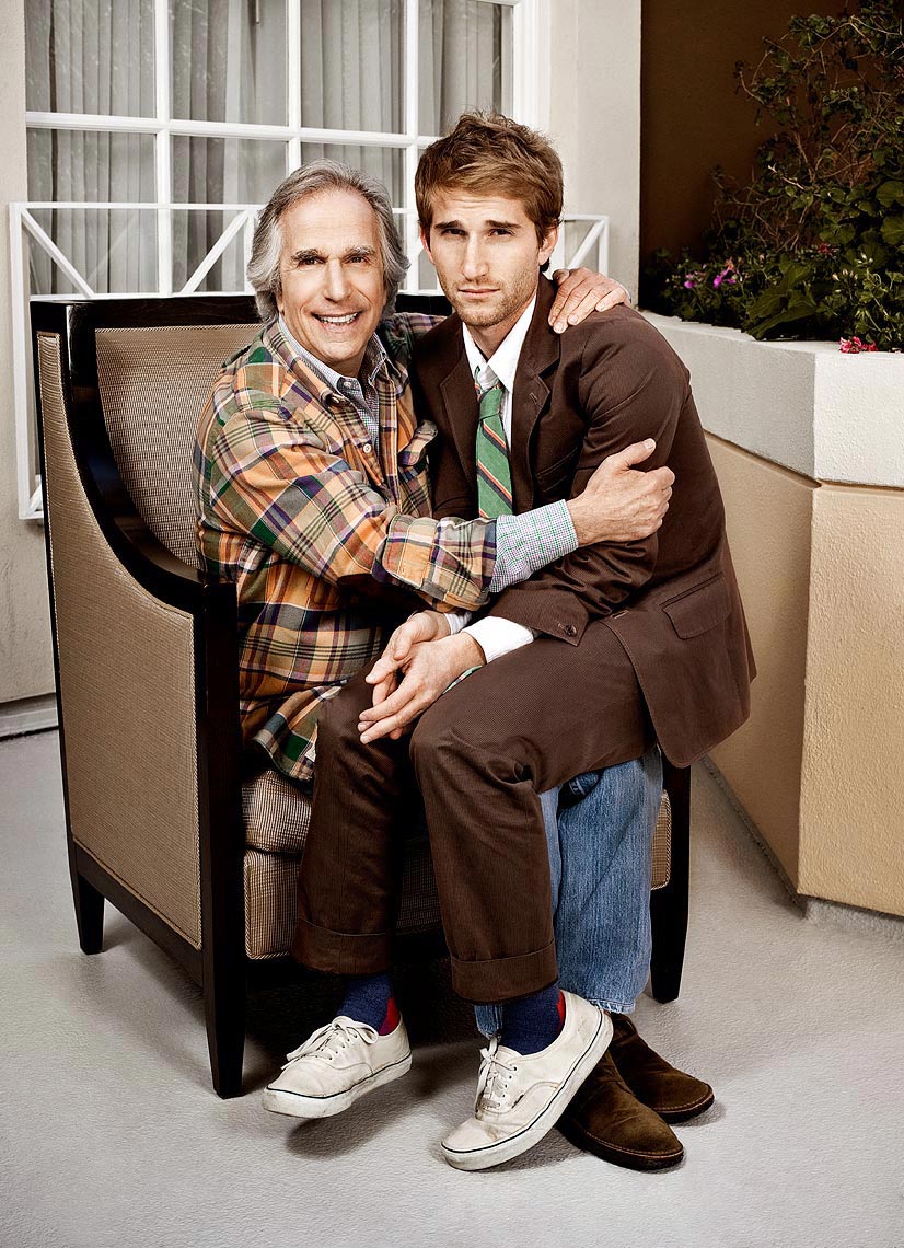 Henry Winkler and Max Winkler